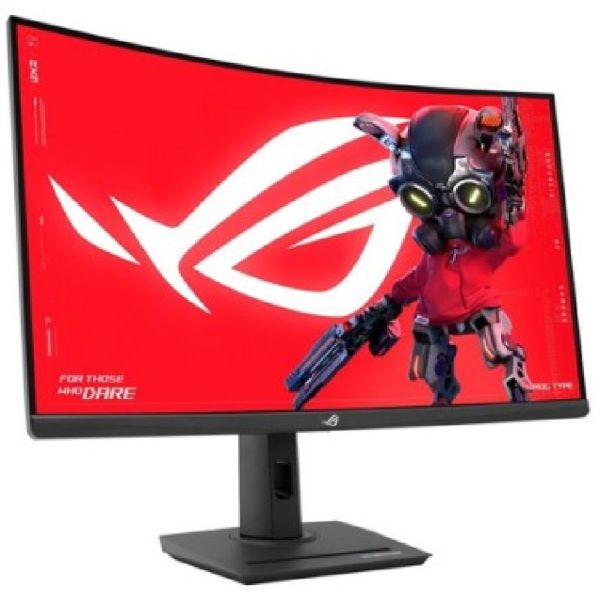 Asus Monitor 31.5" ROG Strix XG32WCS HDMI, DP, USB-C, Audio, VA, 2560x1440, 180Hz, 1ms, sRGB 125%, CURVED, FreeSync, HAS, HDR400