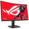 Asus Monitor 31.5" ROG Strix XG32WCS HDMI, DP, USB-C, Audio, VA, 2560x1440, 180Hz, 1ms, sRGB 125%, CURVED, FreeSync, HAS, HDR400