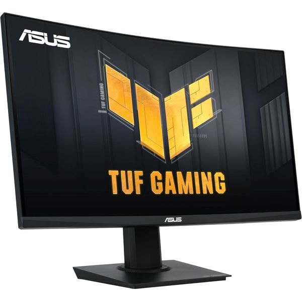 Asus Monitor 23.6" TUF Gaming VG24VQER 2xHDMI, DP, Audio, VA, 180Hz, 1ms, DCI-P3 90%, CURVED, AdaptiveSync