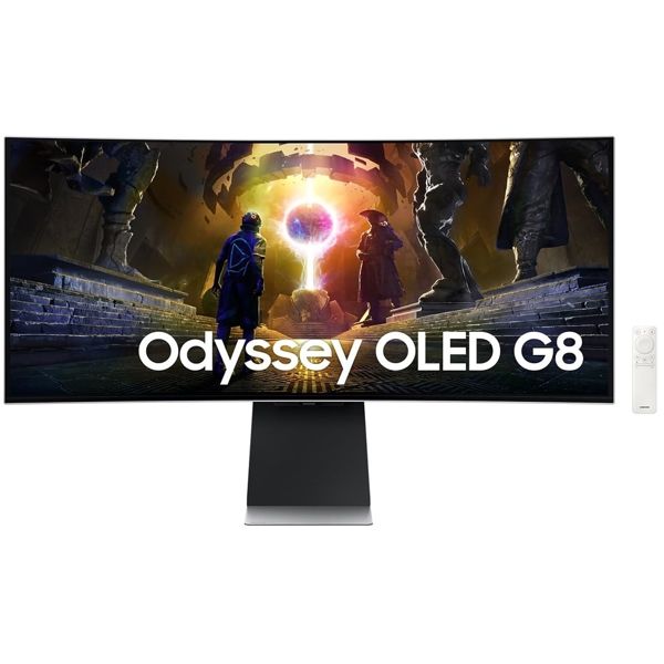 Monitor/ Samsung/ Odyssey OLED G8 LS34DG852SIXCI 34'' Curved UWQHD 3440 x 1440 0.03ms 175Hz