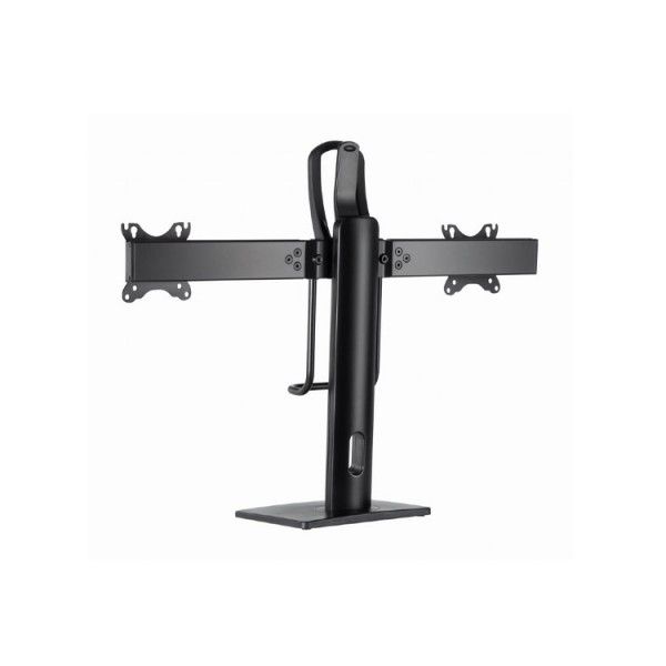 Monitor stand: Gembird MS-D2-01 Double monitor desk stand height adjustable 17"-27"