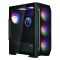 Zalman PC case N7 PLUS V2 without PSU, 1xUSB3.0, 2xUSB2.0, 6x120mm RGB Rainbow,  1x120mm, VGA 340mm, LCS ready, TG Side Panel, ATX, black
