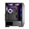 Zalman PC case N7 PLUS V2 without PSU, 1xUSB3.0, 2xUSB2.0, 6x120mm RGB Rainbow,  1x120mm, VGA 340mm, LCS ready, TG Side Panel, ATX, black