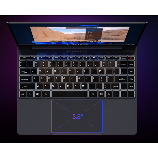 Notebook Chuwi CoreBook X, 14", Ryzen 5-7430U, 16GB, 512GB SSD, Integrated, W11H, Black