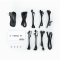 CHIEFTEC PSU Vega M (850W), >90%, 80+ Gold, 135mm FDB, 1xMB 24pin(20+4), 2xCPU 8pin(4+4), 3xMolex, 6xSATA, 4xPCIe 8pin(6+2), 1xPCIe GEN5 16pin, Fully Modular