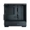 Zalman PC case P10 without PSU, 1xUSB3.0, 1xUSBType-C, 1x120mm ARGB, VGA 384mm, LCS ready, TG Side Panel, mATX, black