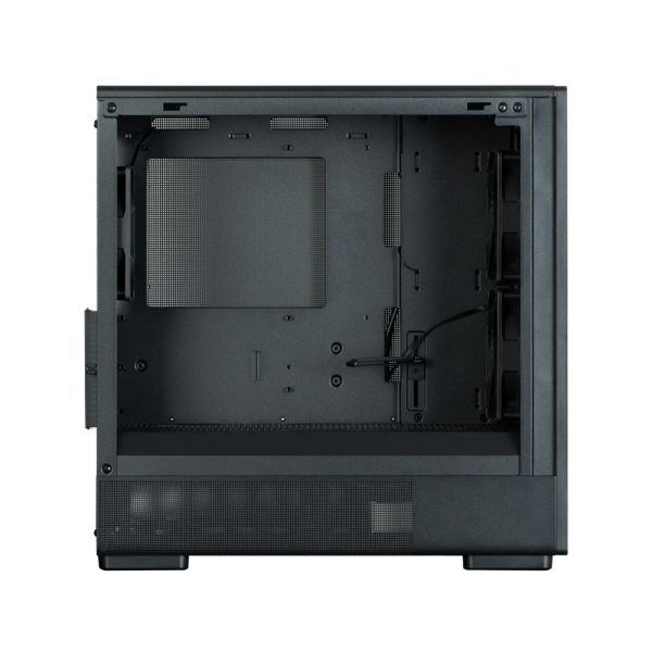 Zalman PC case P10 Namu without PSU, 1xUSB3.0, 1xUSBType-C, 2x120mm, 1x120mm ARGB, VGA 340мм, LCS ready, TG Side Panel, mATX, black