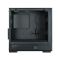 Zalman PC case P10 Namu without PSU, 1xUSB3.0, 1xUSBType-C, 2x120mm, 1x120mm ARGB, VGA 340мм, LCS ready, TG Side Panel, mATX, black