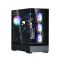 Zalman PC case P40 Prism without PSU, 2xUSB3.0, 1xUSBType-C, 1x120mm ARGB, VGA 420мм, LCS ready, TG 3x Panels, ATX, black