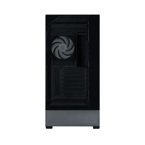 Zalman PC case P40 Prism without PSU, 2xUSB3.0, 1xUSBType-C, 1x120mm ARGB, VGA 420мм, LCS ready, TG 3x Panels, ATX, black