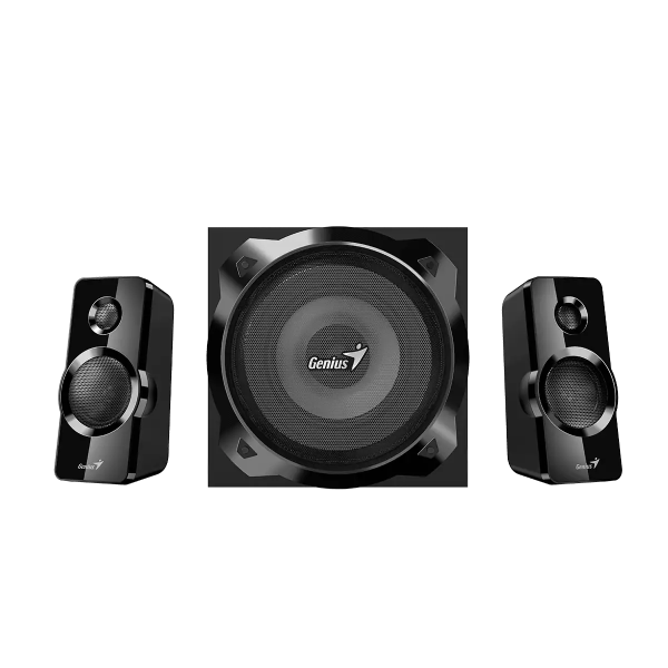 SW-2.1 1850BT, Black, Genius, 50 Watts Bluetooth Subwoofer Speaker System