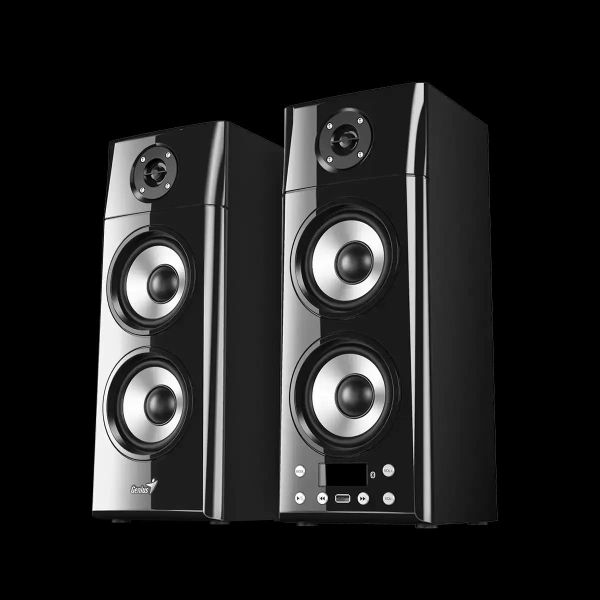 SP-HF2800BT, Genius, Speakers EU, System 2.0, Bluetooth, RCA Audio, USB, 60 Watt, Remote Control