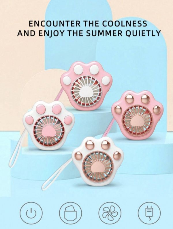 Portable Mini Cat Claw Fan