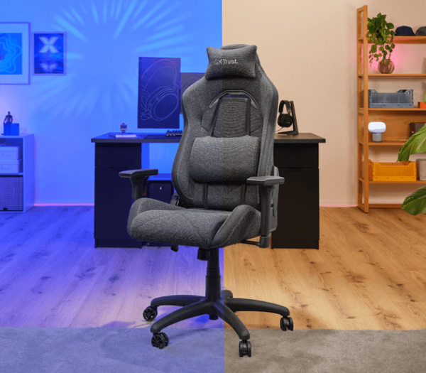 GXT723 RUYA FABRIC CHAIR GREY 150kg