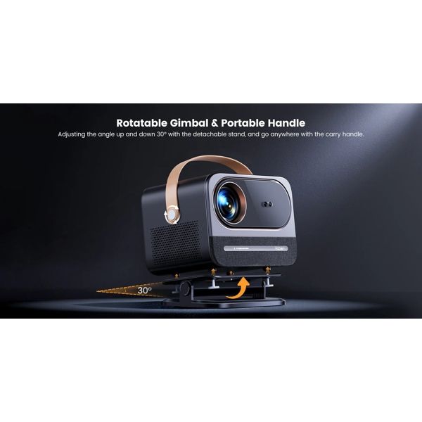 Yaber U12 Home Cinema, LCD Projector, FHD 1920x1080, 700lm, Black