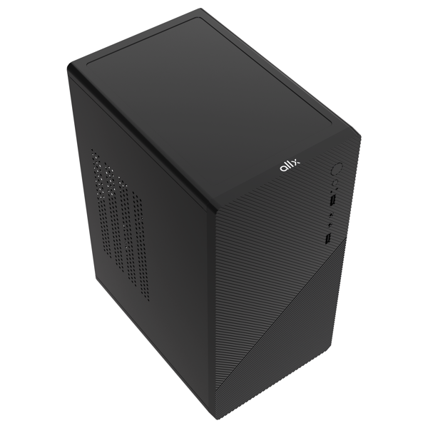 Case ALLX AX-B1635, Computer Case, MATX, ITX, USB1.0x2, Black
