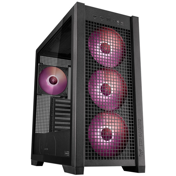 PC Components/ Case/ Miditower/ ASUS TUF GAMING GT302 TG ARGB BLACK