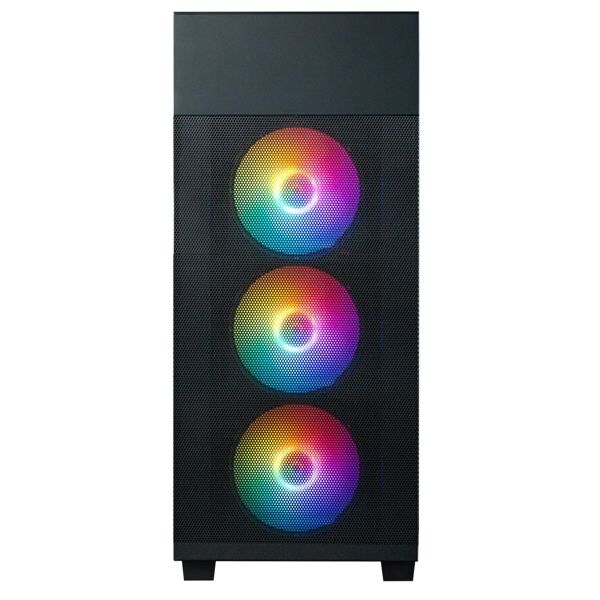 Zalman PC case  S5 Neo without PSU, 1xUSB3.1, 1xUSB2.0, 4x120mm FRGB, VGA 390mm, LCS ready, TG Side Panel, ATX, black