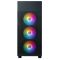 Zalman PC case  S5 Neo without PSU, 1xUSB3.1, 1xUSB2.0, 4x120mm FRGB, VGA 390mm, LCS ready, TG Side Panel, ATX, black