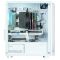 Zalman PC case T4 Plus without PSU, 2xUSB3.0, 1xUSB2.0, 1x120mm ARGB, VGA 3200mm, TG Side Panel, mATX, white