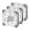 2E GAMING Case Fan Air Cool Magic Mirror ACF120MW-ARGB, 3x120мм, 2000rpm, 4pin PWM +5VARGB, 20.5dBa, white