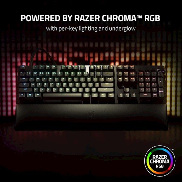 Razer Keyboard Huntsman V2 RGB 108key Analog Switch USB EN, black