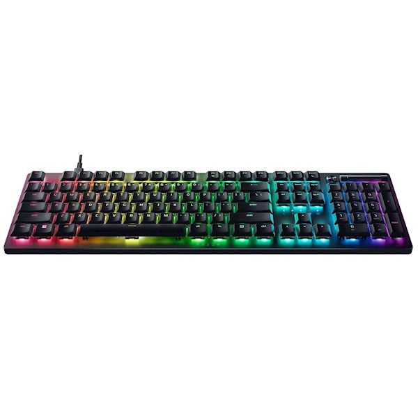 RZ03-04500100-R3M1, Razer Keyboard DeathStalker V2 RGB 104key Red Switch USB EN, black