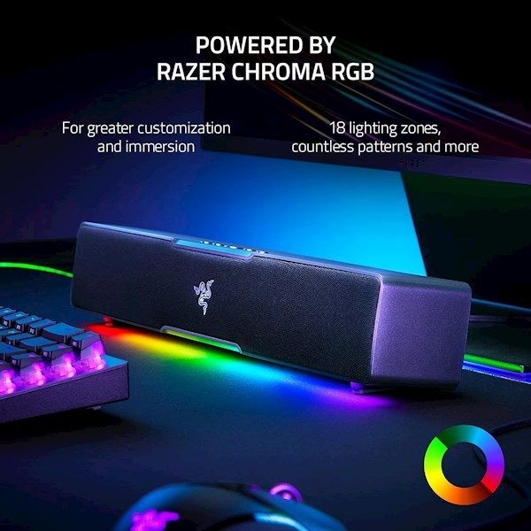 Razer Leviathan V2 X 7.1 USB-C/BT RGB, black