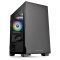 S100 TG, THERMALTAKE, CASE, Black, mATX, 1x120mm Fan, AIO 280mm, air 165mm, GPU 330mm, 2x3.5”, USB 3.0x1, USB 2.0x2, Audio+m