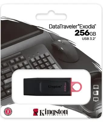Flash Kingston 256GB DataTraveler Exodia