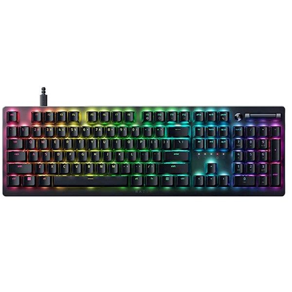 RZ03-04500100-R3M1, Razer Keyboard DeathStalker V2 RGB 104key Red Switch USB EN, black