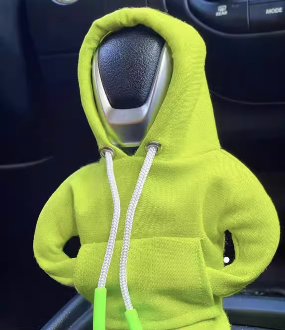 Shifter knob hoodie Green