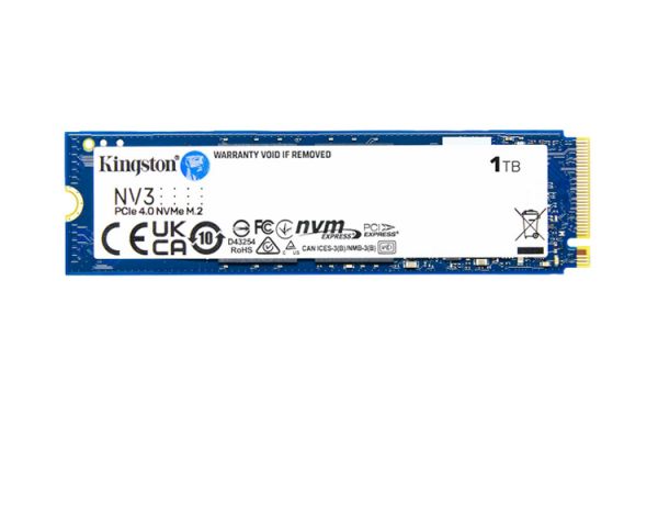 Hard drive: Kingston NV3 1TB SSD M.2 PCIe 4.0 NVMe - SNV3S/1000G