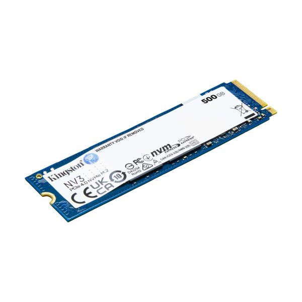 Kingston 500G NV3 M.2 2280 PCIe 4.0 NVMe SSD