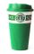 Starbucks Coffee Cup With Silicone Cover  Green