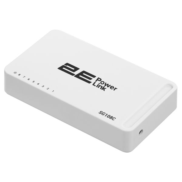 2E PowerLink Switch SG108C 8xGE, Unmanaged