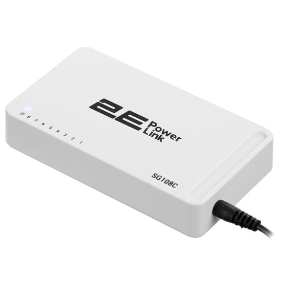 2E PowerLink Switch SG108C 8xGE, Unmanaged