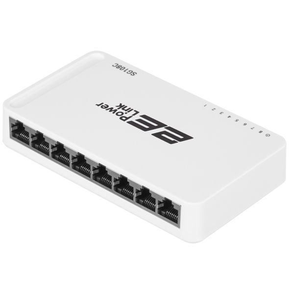 2E PowerLink Switch SG108C 8xGE, Unmanaged