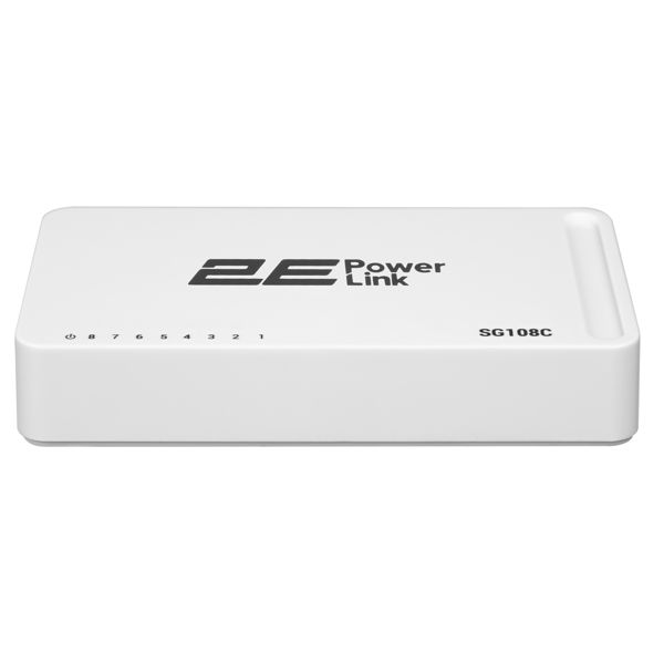 2E PowerLink Switch SG108C 8xGE, Unmanaged