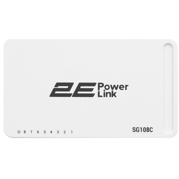 2E PowerLink Switch SG108C 8xGE, Unmanaged
