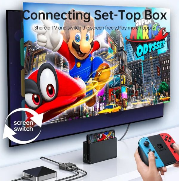 T-G147 Jasoz G128 HDMI2.0 Bidirectional Switch