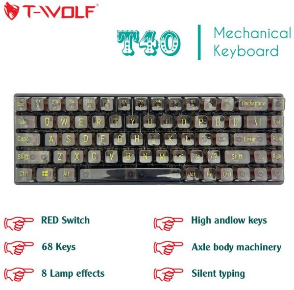 T-WOLF T40 Red