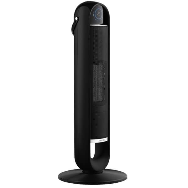 Fan heater ARDESTO FHC-2000ECGR 20m2, 2000w, electronic control, ceramic heating element, remote control, gray