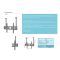 Allscreen C521, 55"-95", TV Ceiling Mount, Black