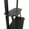 TV Mount Allscreen C1800, 42"-100", TV Mount With Roller, Black