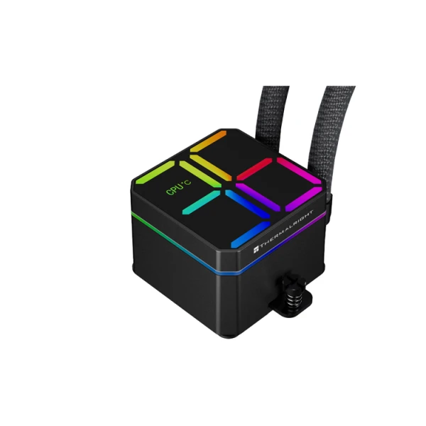 Cooler: THERMALRIGHT Magic Qube 360 ARGB BLACK CPU Universal Cooler