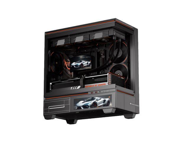 Cooler: THERMALRIGHT Rainbow Vision 360 Turbo ARGB BLACK CPU Universal Cooler