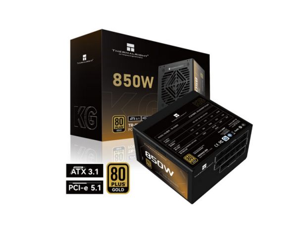 Power supply: THERMALRIGHT TR-KG850 850W 80 PLUS GOLD ATX 3.1 Full-Modular