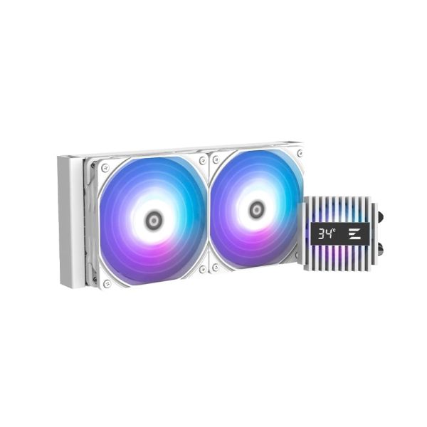 Zalman LCS Alpha 2 A24 ARGB, LGA1700, 1200, 115x, AM5, AM4, TDP 320W, white