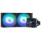 Zalman LCS Alpha 2DS A24 ARGB, LGA1851, 1700, 1200, 115x, AM5, AM4, TDP 320W, black